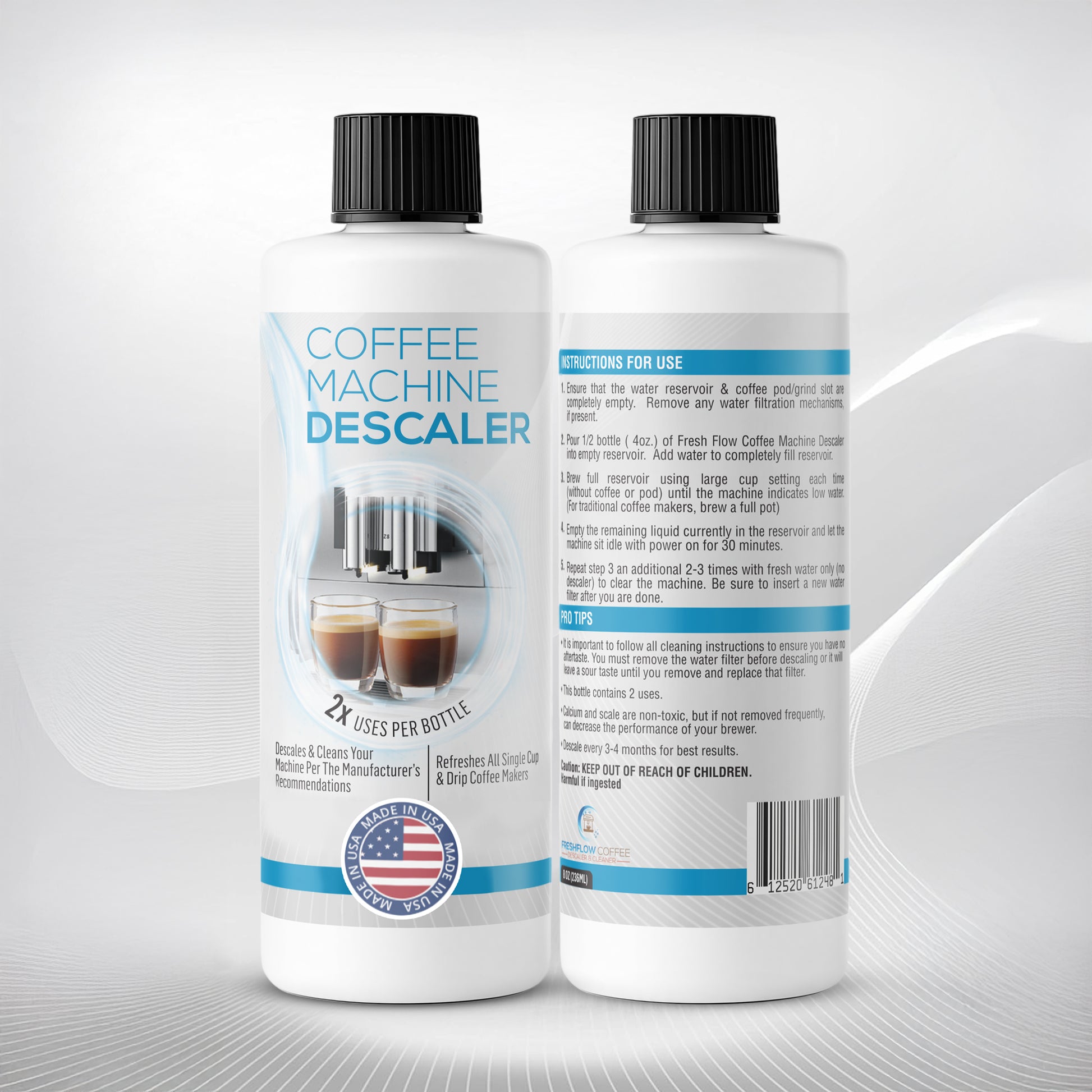 Descaling Solution Coffee Percolator Cleaner Twinkle® Coffeemaker Liquid Descaler Cleaner